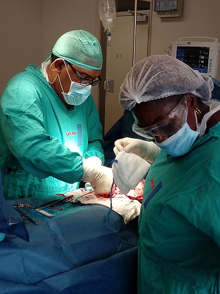 File:Cuban Surgeon at work in Namibia.jpg