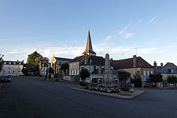 Skyline of Lucenay-lès-Aix