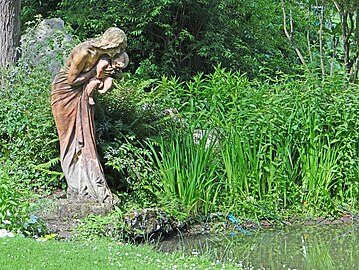 Le Premier Miroir (1908), jardin des plantes de Nantes.