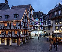 Rue des Marchands depuis le Koïfhus (Colmar) (4).jpg