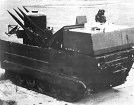 Prototype Tracked Rapier based on an M548 chassis