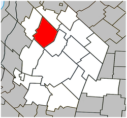 Location within Les Maskoutains RCM