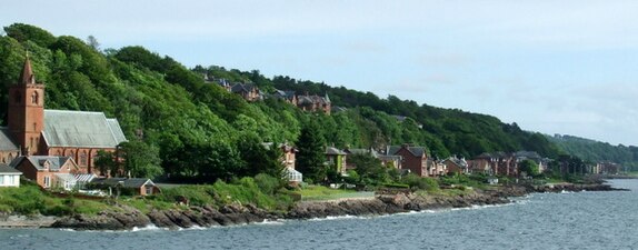 Skelmorlie vanaf de Firth of Clyde