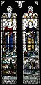 North aisle west window in memory of Major John Lander. By Horace Hincks and Pope & Parr 1943.