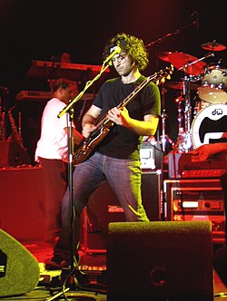 Dweezil Zappa Budapesten a ZPZ csapattal, 2006. május