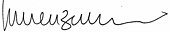 signature de Hans Magnus Enzensberger