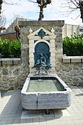 Fontaine sculptée,