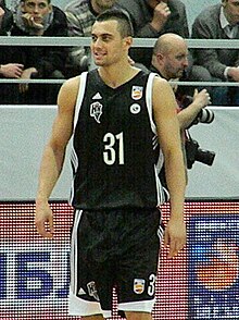 Paunić im Trikot von Nischni Nowgorod 2011