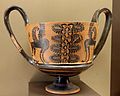 Black-figure kantharos with sphinxes (Boeotia, c. 550 BC)