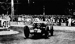 Philippe Maillard-Brune, vainqueur du Bol d'or automobile 1934 sur MG Midjet J3