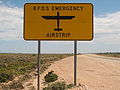 File:RFDS emergency landing strip sign.jpg