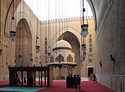 The Madrasa-Mosque of Sultan Hasan (built between 1356 and 1361), the largest Mamluk monument[235][236]