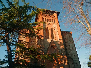 L'église du Sacré-Cœur.