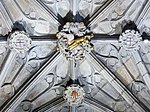 Vault of the Saint George chapel in the Generalitat Palace, Barcelona