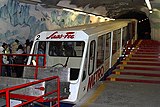 Saas-Fee Metro Alpin in Felskinn–Mittelallalin Tunnel (highest)