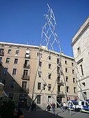 Monument als castellers (Barcelona)