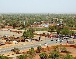 Niamey set fra den store moske.