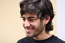 Aaron Swartz 2 at Boston Wikipedia Meetup, 2009-08-18.jpg