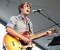 Andrew Bird performing at the Coachella Valley Music and Arts Festival in Indio, California, United States