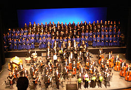 Cäcilienchor in der Frankfurter Oper (November 2008)