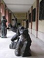 Heracles arquero en bronce en el museo Bourdelle de París