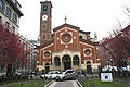 Facciata della chiesa di Sant'Eufemia a Milano