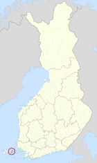 Lage von Kumlinge in Finnland