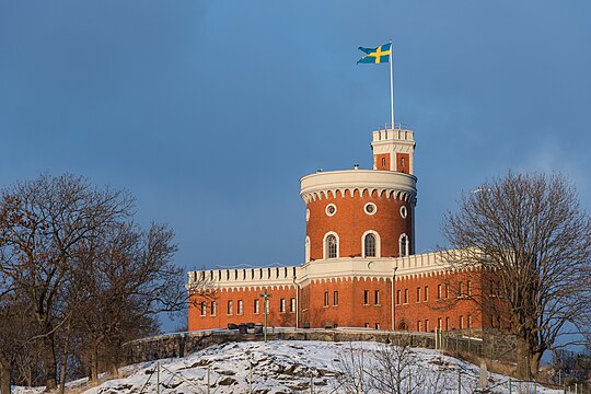 Kastellet citadel on the Kastellholmen island, Stockholm.