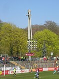 Karl-Liebknecht-Stadion (Die Flutlichtmasten)