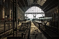 Budapest Keleti railway station, Budapest, District VIII. Author: Németh Tibor