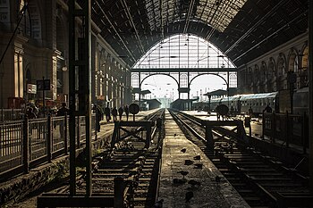 7: Budapest Keleti railway station, Budapest-District VIII, Hungary. Author: Németh Tibor