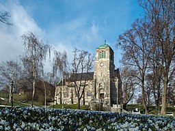 Stefanskyrkan i april 2017