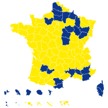 Resultados por departamento