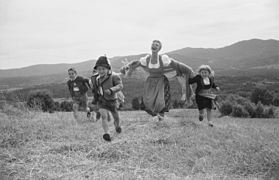 Mary Martin in The Sound of Music by Toni Frissell