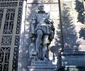 Estatua de Cervantes en Madrid.