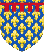 Description de l'image Arms of Philippe Hurepel.svg.