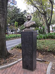 Busto en Bogotá, Colombia.