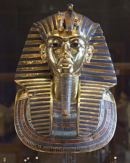 Het gouden grafmasker van farao Toetanchamon Egyptisch Museum