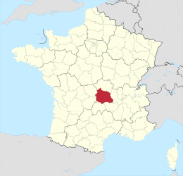 Puy-de-Dôme – Localizzazione