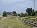 Sporet slutter efter Gørlev Station