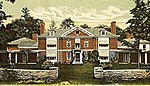 Harlakenden House, Cornish, New Hampshire (construida en 1898; residencia de verano (Casa Blanca) para Woodrow Wilson, incendiada en 1923).