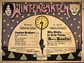 Plakat: Wintergarten