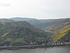 Blick über den Rhein, Rheindiebach und Oberdiebach zum Kandrich