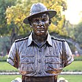 Manoj Pandey's statue at Param Yodha Sthal, National War Memorial, New Delhi