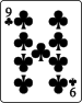 9 of clubs