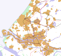 Rotterdam Lombardijen is located in Southwest Randstad