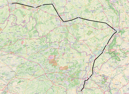 Steatsline E op de kaart