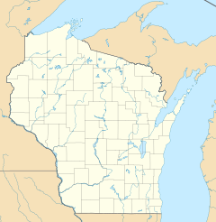 Манитовок на карти Wisconsin