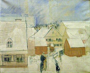 Batzenhofen im Winter, 1917