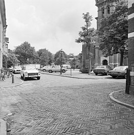 Het plein in augustus 1980